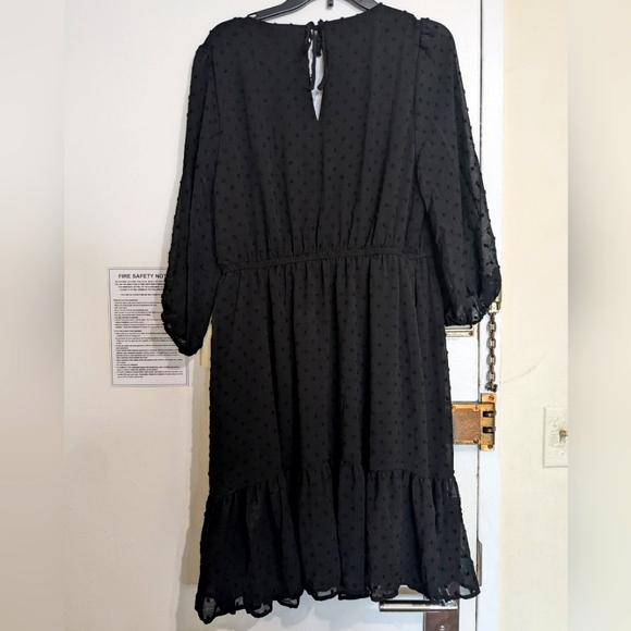 Torrid Plus Size Mini Clip Dot Dress - Size 0 - Picture 5 of 7